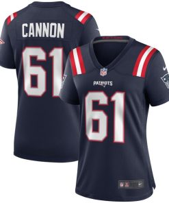 Marcus Cannon New England Patriots Nike Women's Game Jersey - Navy