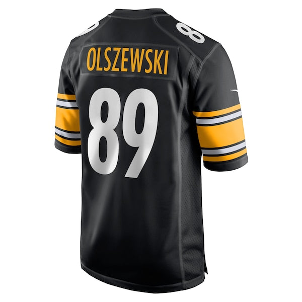 Gunner Olszewski Pittsburgh Steelers Nike Game Player Jersey - Black - Image 3