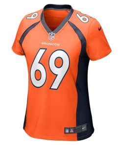 Alternative view of Mike McGlinchey Denver Broncos Nike Women's Game Player Jersey - Orange