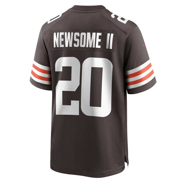 Greg Newsome II Cleveland Browns Nike Game Jersey - Brown - Image 3