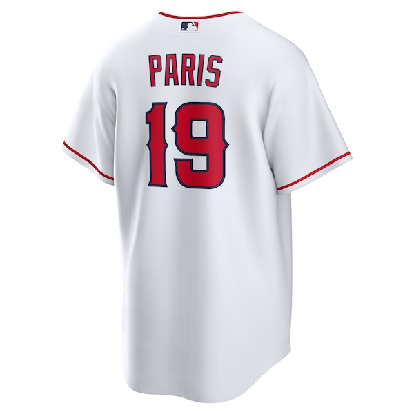 Kyren Paris Los Angeles Angels Nike Home Replica Jersey - White - Image 3