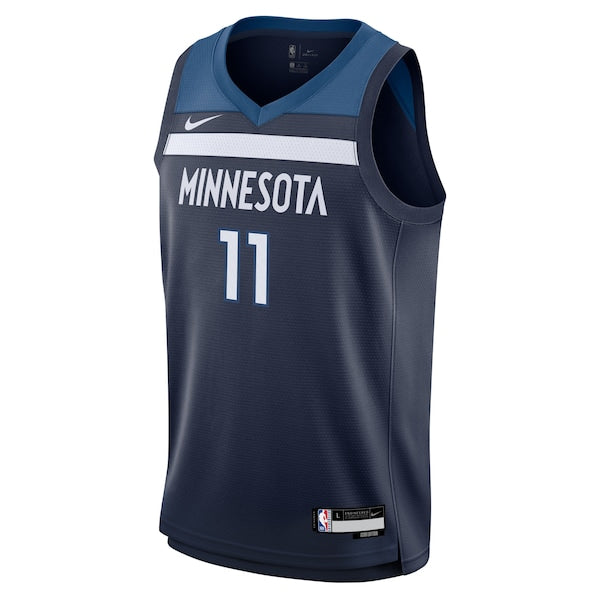 Naz Reid Minnesota Timberwolves Nike Youth Swingman Jersey - Icon Edition - Navy - Image 2