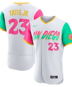 Fernando Tatis Jr. San Diego Padres Nike 2022 City Connect Authentic Player Jersey - White