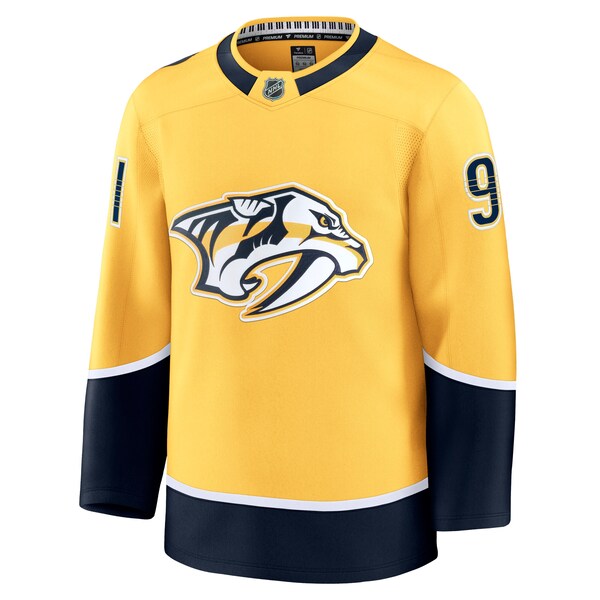 Steven Stamkos Nashville Predators Home Premium Jersey - Gold - Image 2