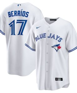 Jos¨¦ Berr¨ªos Toronto Blue Jays Nike Home  Replica Player Jersey - White