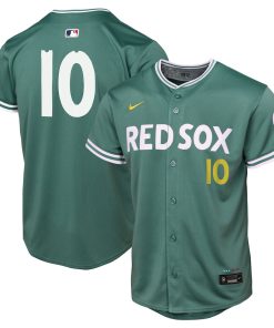 Trevor Story Boston Red Sox Nike Youth 2025 City Connect Limited Player Jersey - Green