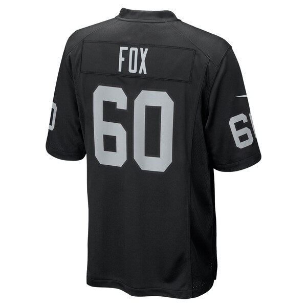 Tomari Fox Las Vegas Raiders Nike Team Game Jersey - Black - Image 3