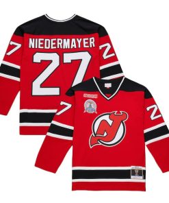 Scott Niedermayer New Jersey Devils  Big & Tall 1999/00 Blue Line 2.0 Jersey - Red