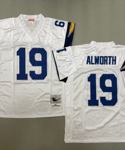 Lance Alworth San Diego Chargerss Authentic Throwback Retired Player Jersey