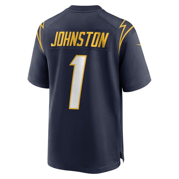 Quentin Johnston Los Angeles Chargers Nike Alternate Game Jersey - Navy/Royal/White - Image 2