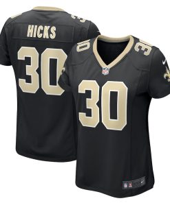 Faion Hicks New Orleans Saints Nike Women's  Game Jersey -  Black