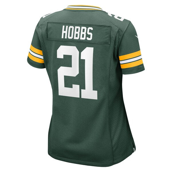 Nate Hobbs Green Bay Packers Nike Women's Team Game Jersey - Green - Image 4