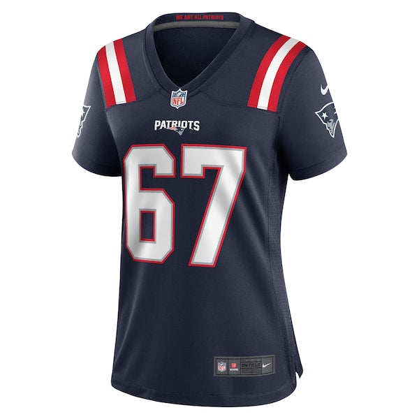 Jake Andrews New England Patriots Nike Women's Team Game Jersey - Navy - Image 2