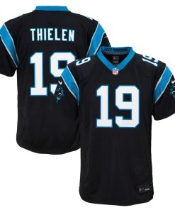 Adam Thielen Carolina Panthers Nike Youth Game Jersey - Black