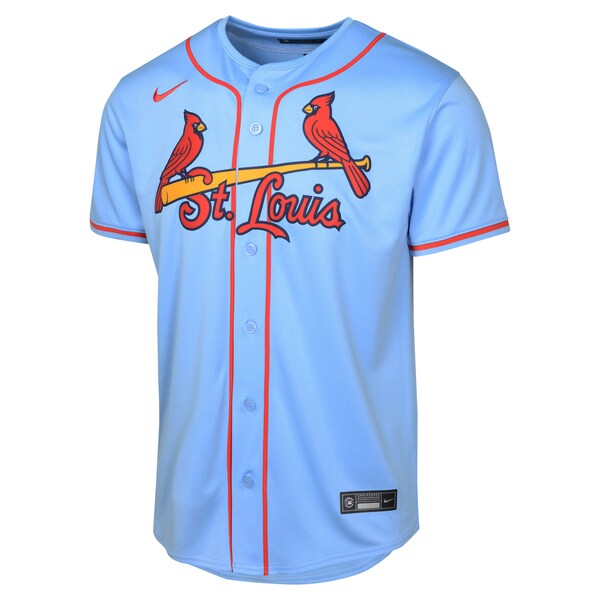 St. Louis Cardinals Nike Youth Alternate Limited Jersey - Light Blue - Image 2