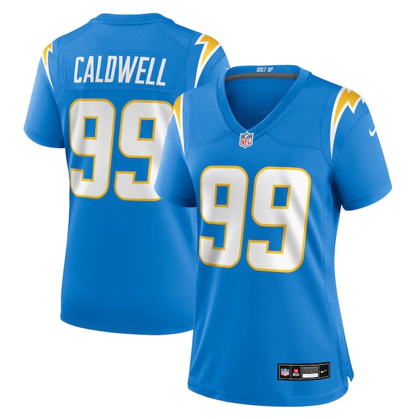 Jamaree Caldwell Los Angeles Chargers Nike Women's Team Game Jersey - Powder Blue