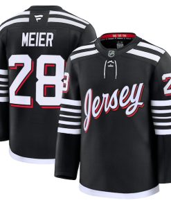Timo Meier New Jersey Devils  Alternate Premium Jersey - Black