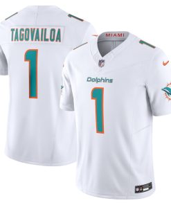 Tua Tagovailoa Miami Dolphins Nike Vapor F.U.S.E. Limited Jersey - White