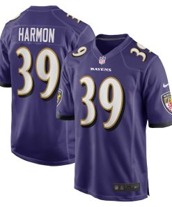 Duron Harmon Baltimore Ravens Nike  Game Jersey -  Purple