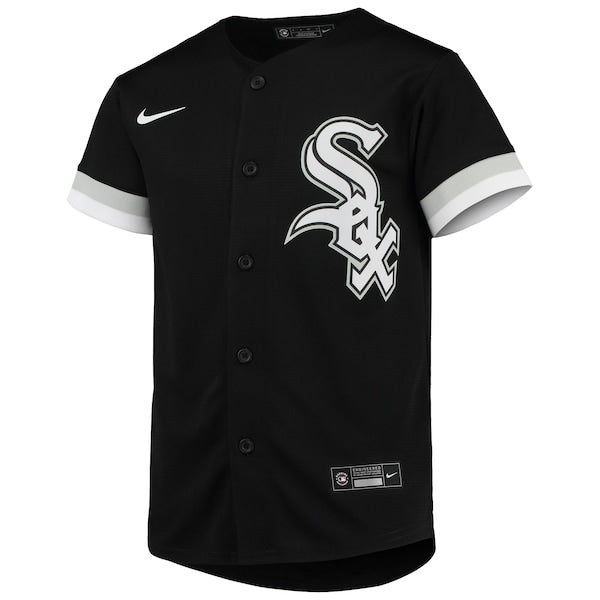 Tim Anderson Chicago White Sox Nike Youth Alternate Replica Player Jersey - Black - Image 2
