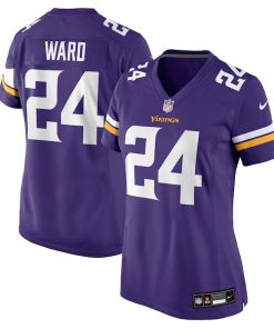 Jay Ward Minnesota Vikings Nike Women's Team Game Jersey -  Purple