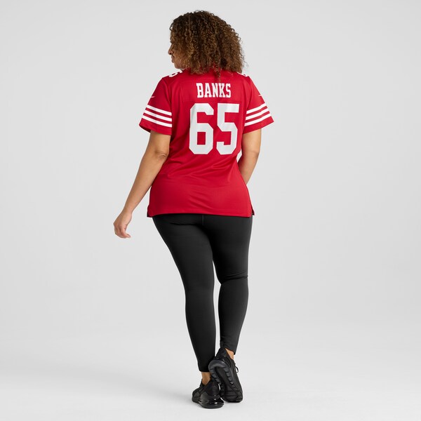 Aaron Banks San Francisco 49ers Nike Women's Game Jersey - Scarlet - Image 8