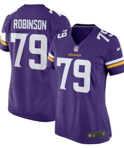Tyrese Robinson Minnesota Vikings Nike Women's Team Game Jersey -  Purple