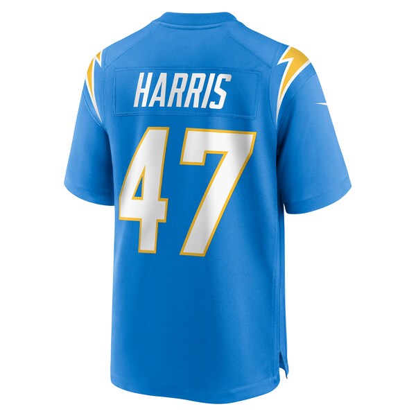 Josh Harris Los Angeles Chargers Nike Game Jersey - Powder Blue - Image 3