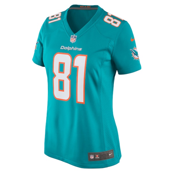 Durham Smythe Miami Dolphins Nike Women's Game Jersey - Aqua - Image 2
