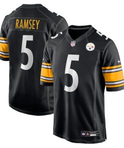 Jalen Ramsey Pittsburgh Steelers Nike Team Game Jersey -  Black