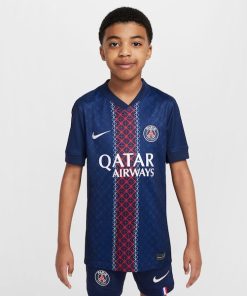 Paris Saint-Germain Nike Youth 2025/26 Home Replica Jersey - Navy
