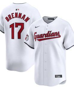 Will Brennan Cleveland Guardians Nike Home Limited Player Jersey - White