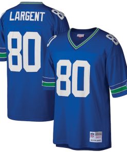 Steve Largent Seattle Seahawks Big & Tall 1985 Retired Player Replica Jersey - Royal