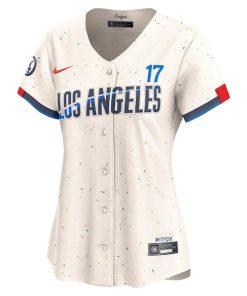 Alternative view of Shohei Ohtani Los Angeles Dodgers Nike Women's City Connect Limited Player Jersey?¨C Cream