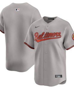 Baltimore Orioles Nike Road Limited Jersey - Gray