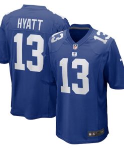 Jalin Hyatt New York Giants Nike Team Game Jersey -  Royal/White
