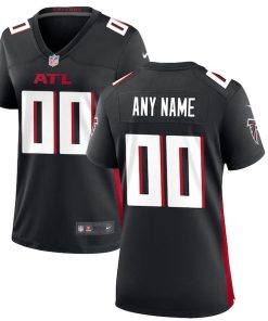 Nike Atlanta Falcons Women's Custom Game Jersey - Black