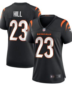 Daxton Hill Cincinnati Bengals Nike Women's Player Game Jersey - Black
