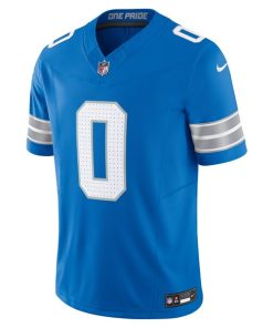 Alternative view of Jahmyr Gibbs Detroit Lions Nike Vapor F.U.S.E. Limited Jersey - Blue