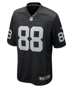 Alternative view of Antoine Wesley Las Vegas Raiders Nike Team Game Jersey -  Black