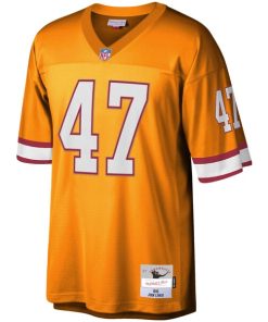 Alternative view of John Lynch Tampa Bay Buccaneers Big & Tall 1995 Legacy Retired Player Jersey - Orange
