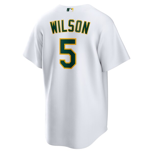 Jacob Wilson Athletics Nike Home Replica Jersey - White - Image 3