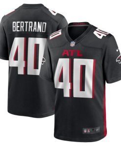 Alternative view of JD Bertrand Atlanta Falcons Nike Team Game Jersey -  Black