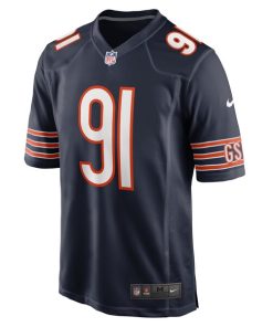 Alternative view of Yannick Ngakoue Chicago Bears Nike Team Game Jersey -  Navy