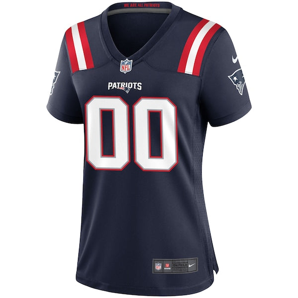 New England Patriots Nike Women's Custom Game Jersey - Navy - Image 2