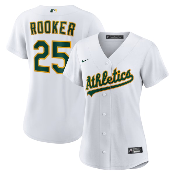Brent Rooker Athletics Nike Women's Home Replica Jersey - White