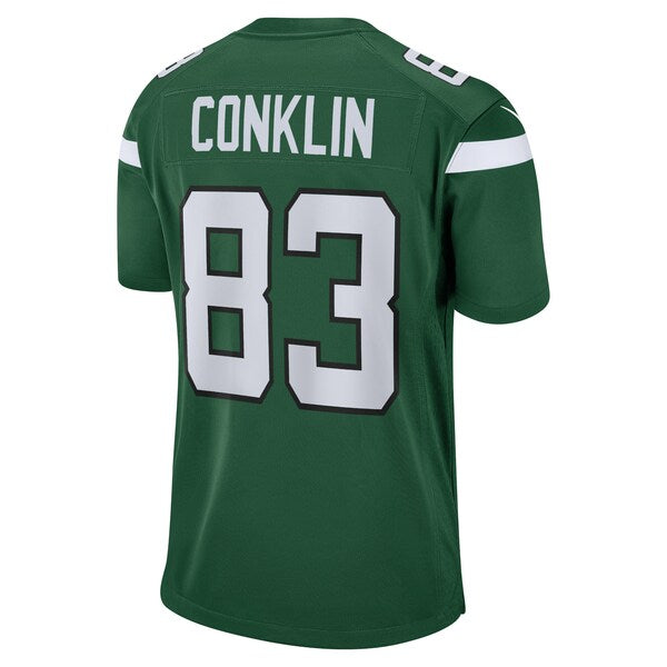 Tyler Conklin New York Jets Nike Game Jersey - Gotham Green - Image 3