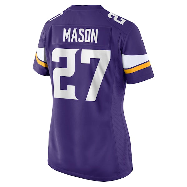 Jordan Mason Minnesota Vikings Nike Women's Team Game Jersey - Purple - Image 2