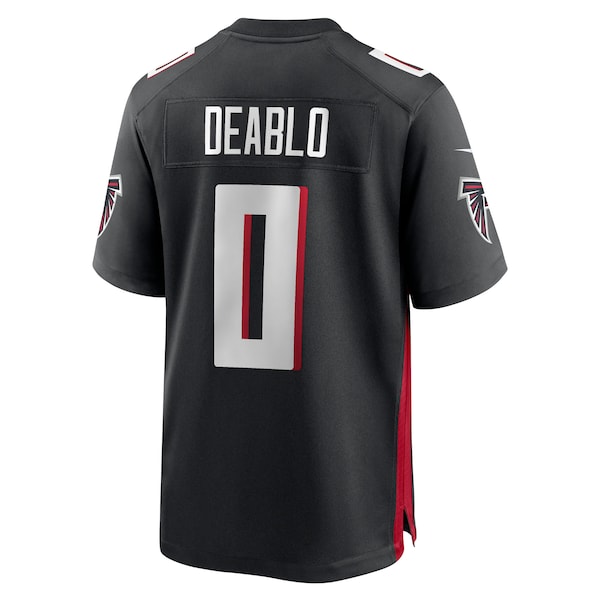 Divine Deablo Atlanta Falcons Nike Team Game Jersey - Black - Image 3