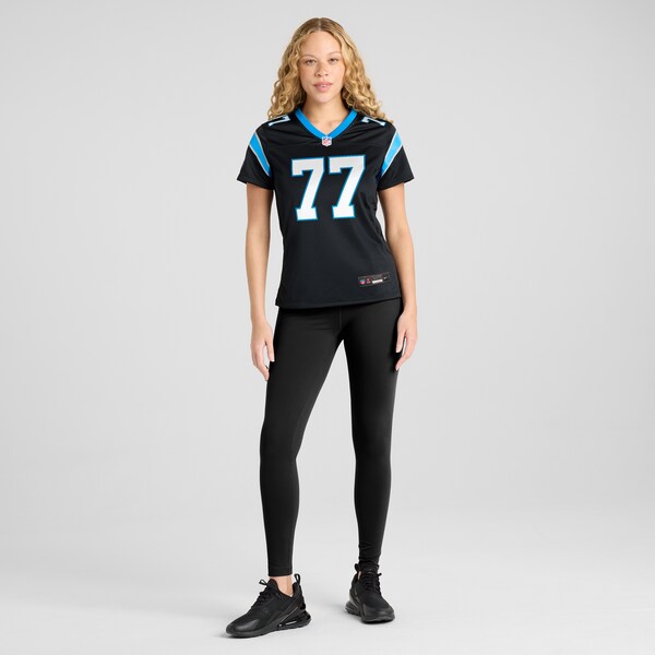 Yosh Nijman Carolina Panthers Nike Women's Game Jersey - Black - Image 7